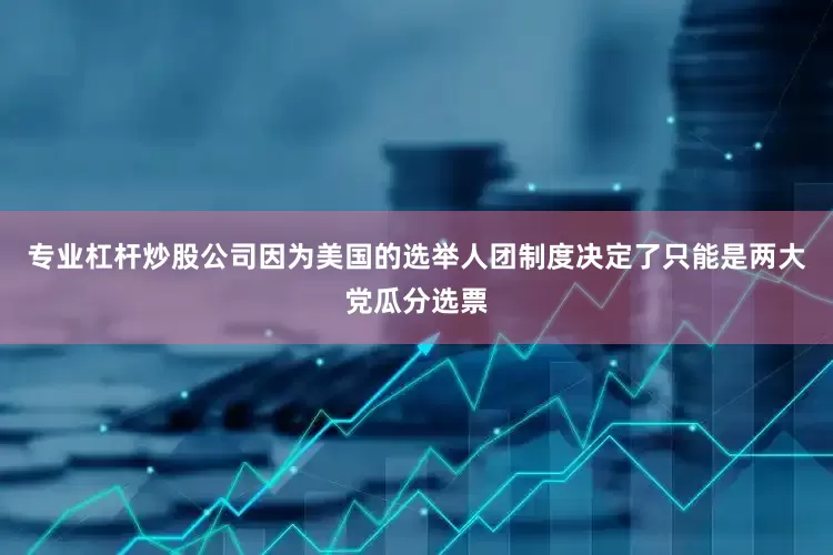 专业杠杆炒股公司因为美国的选举人团制度决定了只能是两大党瓜分选票