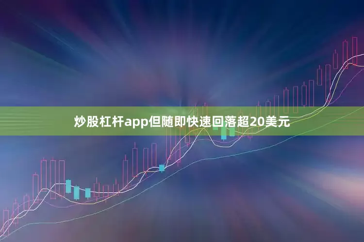 炒股杠杆app但随即快速回落超20美元